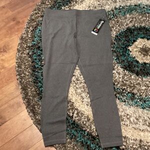 Gray Stretch Leggings - Unknown Brand